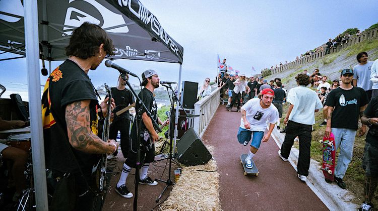 WOODSCÔTE - Skate, son et surf déferlent sur Biarritz